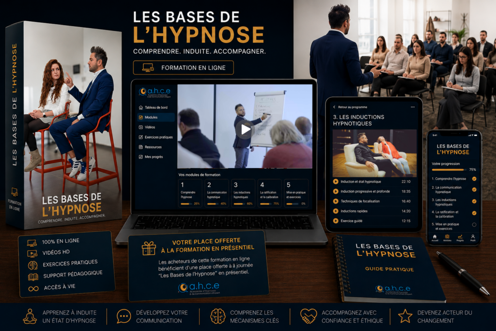 Notre formation aux bases de l'hypnose en ligne