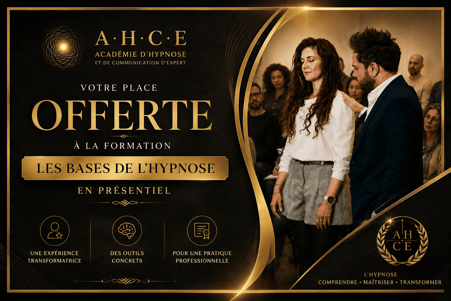 Ticket Offert Les bases de l'Hypnose