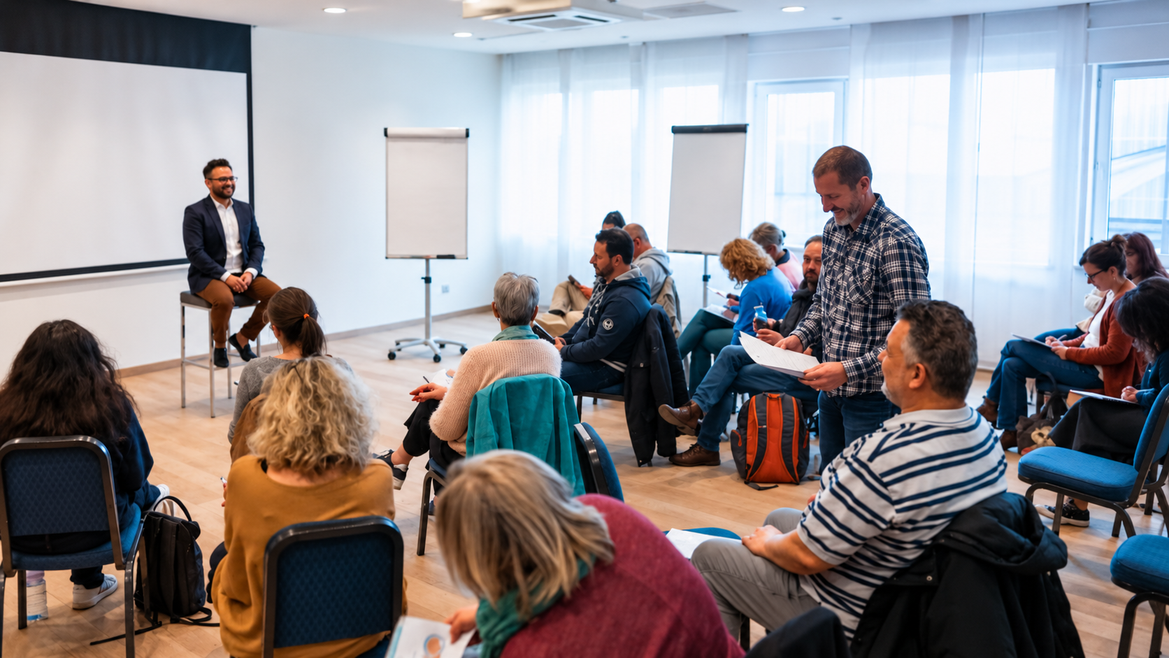 Petit Groupe en formation hypnose à Bruxelles